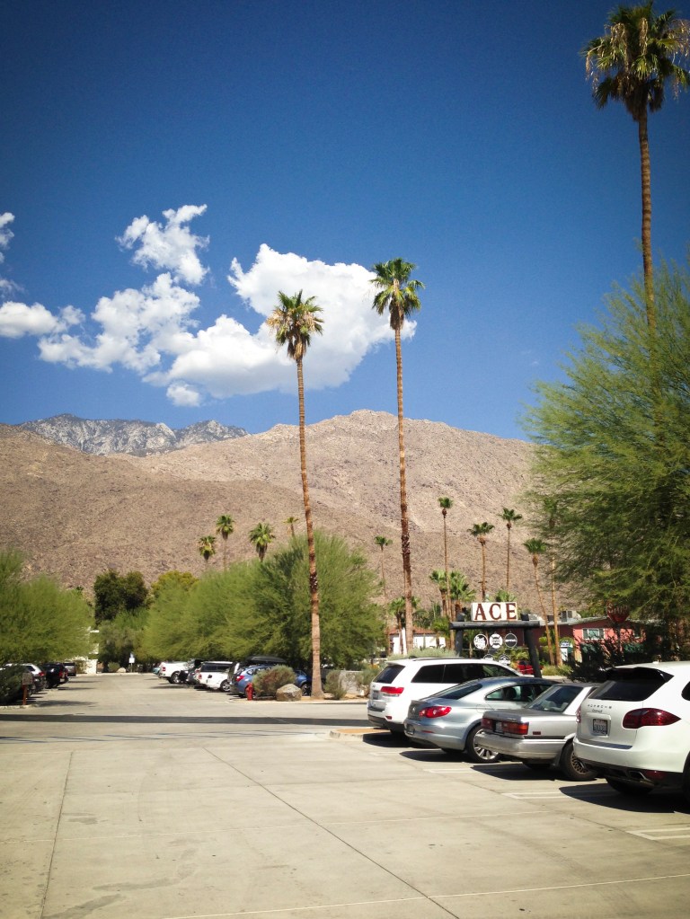 The view walking into the diner was beautiful, imagine feeling it at 109 degrees.