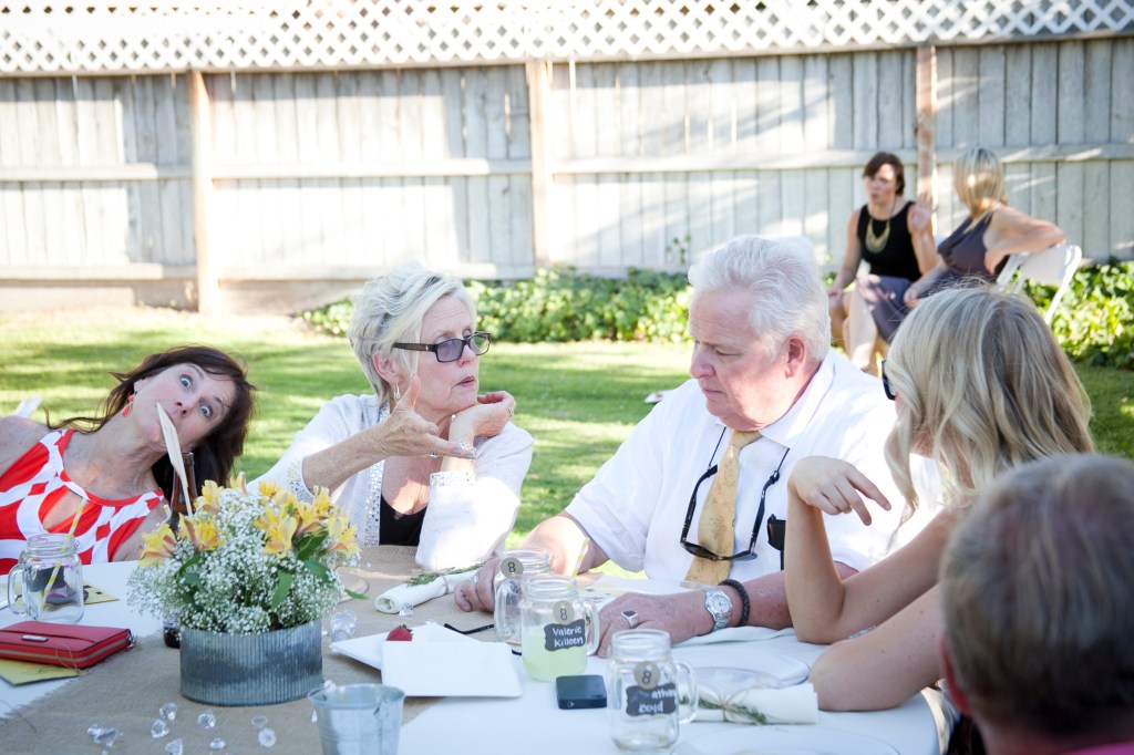 My sister always sees me…and makes me laugh.