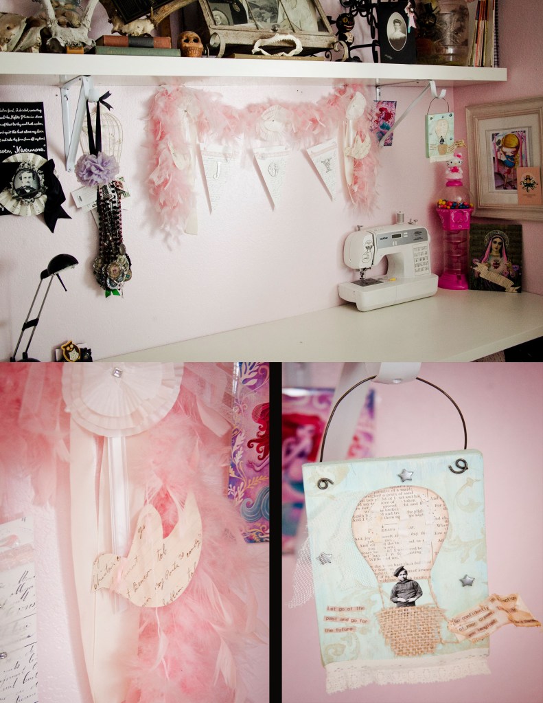 All the pink "girliness" really shines and draws you in.