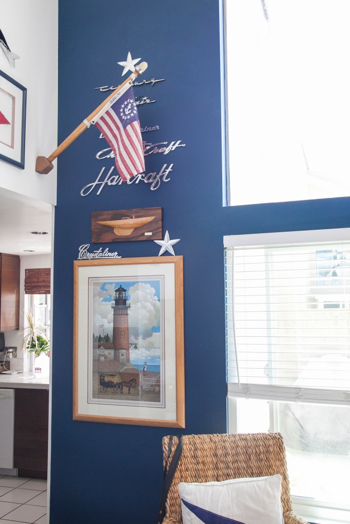 Graphic design oozes from the walls.