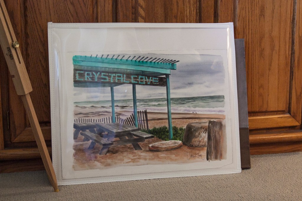 Paintings of our coastal areas. 