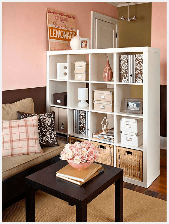 This is a great idea for more storage. That will be a huge must after leaving a large house and moving into a smaller space. http://www.bhg.com/decorating/small-spaces/apartments/apartment-storage/?sssdmh=dm17.743212&esrc=nwdi062014