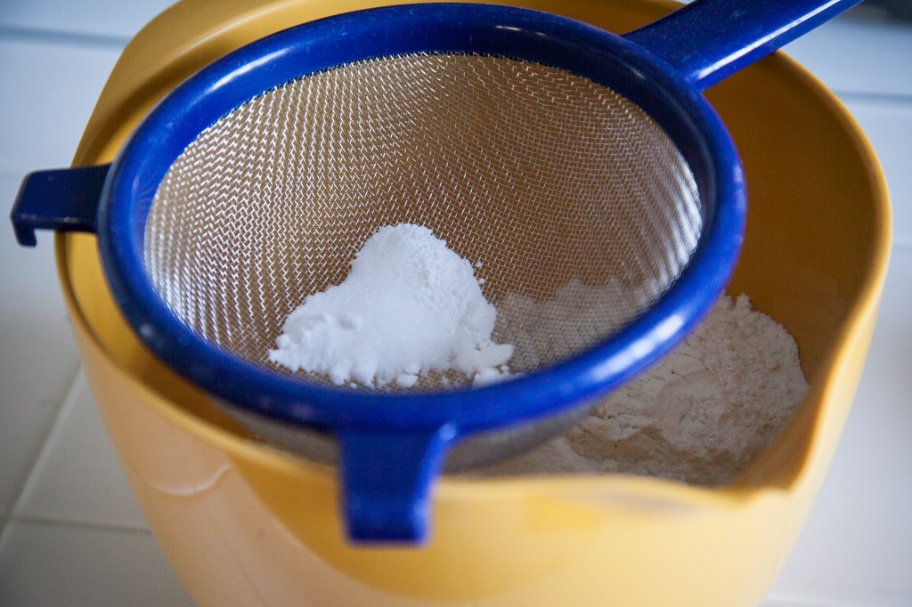 This is when I learned to through my baking soda and powder through a sieve.