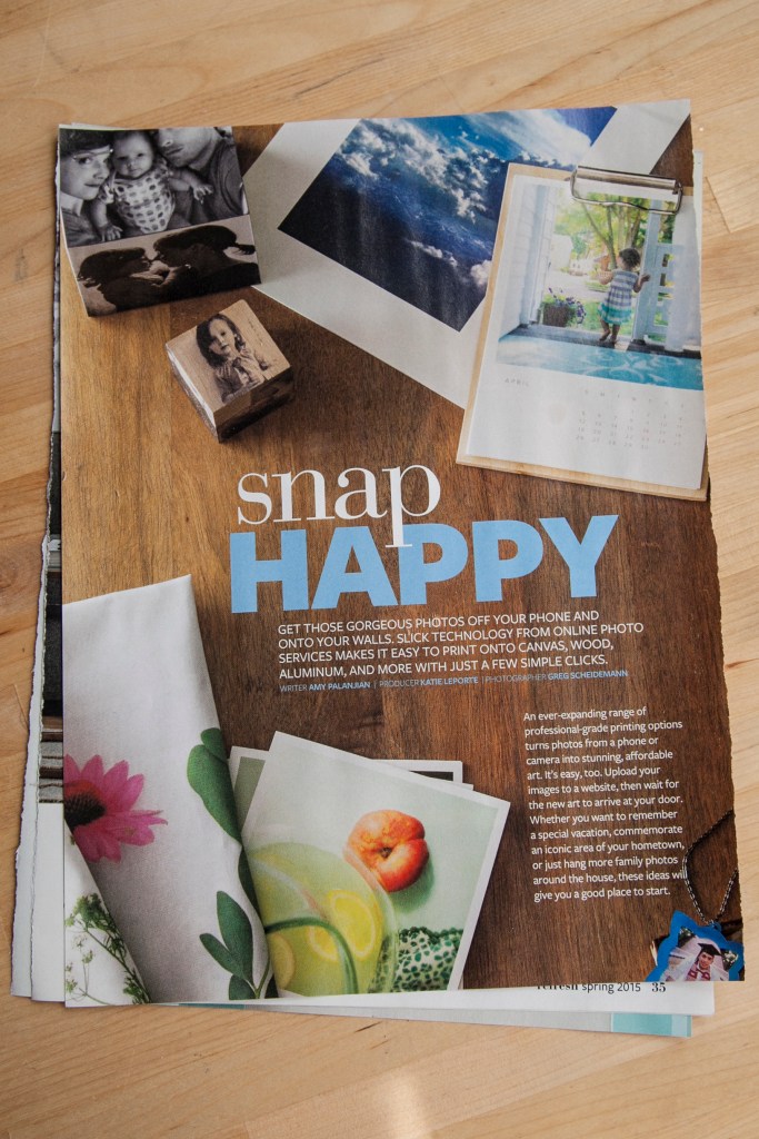 Here is the article from Refresh Magazine. I love tiny pictures.