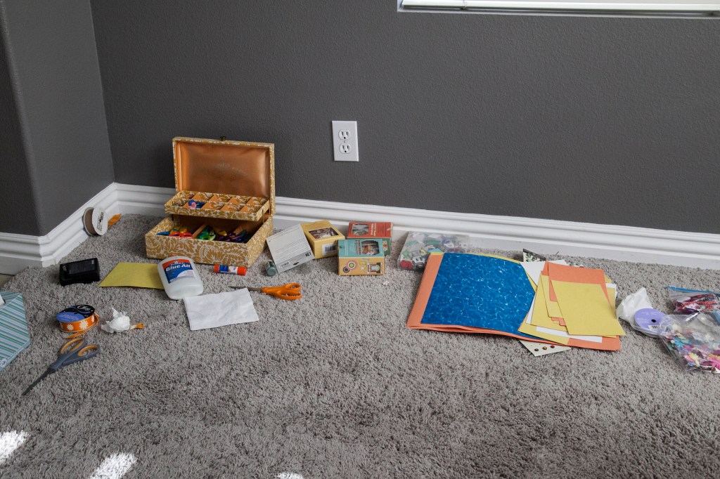 At least the clean up part is always the same for all three of them... Or lack there of.