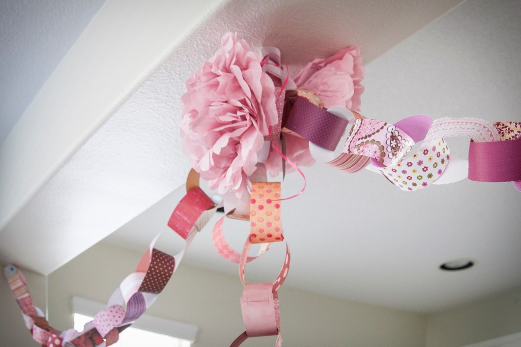 Add some tissue paper flowers!