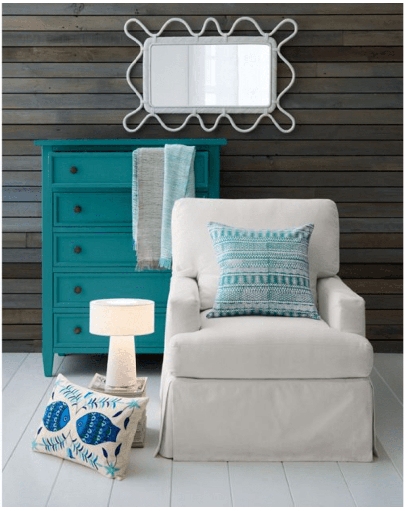 Again, my colors, so how can I not love it? I'd like to add even more blues and greens into the wood planks.