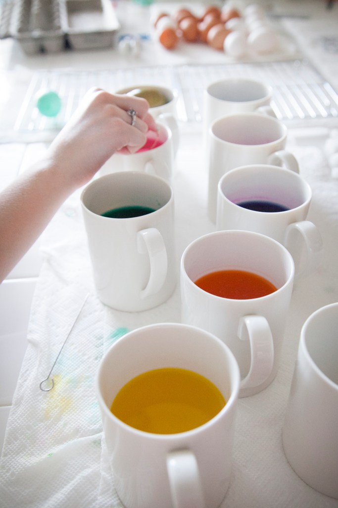 All of the colors! I love egg dye!