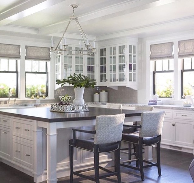 I've been looking at Islands. It's the only thing we will be changing out completely in the kitchen. Plus, those cabinet door.... oh, and the shades, and ceiling. Ok, Everything.