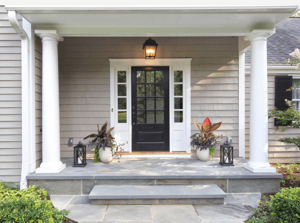 This one is actually a possibility. I also love the house colors and am seriously considering the gray and black as part of my scheme.<div class="embed-houzz"><div><a href='https://www.houzz.com/hznb/photos/classic-transformation-traditional-entry-new-york-phvw-vp~1411604'><img src="https://st.hzcdn.com/simgs/18317b43002d0050_3-9898/traditional-entry.jpg" alt="Classic Transformation traditional-entry" border=0 width='320' height='214' nopin='nopin'></img></a></div><div style='color:#444;'><small><a style='text-decoration:none;color:#444;' href='https://www.houzz.com/professionals/architects-and-building-designers/knight-architects-llc-pfvwus-pf~1258321906'>Photo by Knight Architects LLC.</a> <a style='text-decoration:none;color:#444;' href='https://www.houzz.com/photos/traditional/entry'>See more traditional entry designs</a></small></div></div>