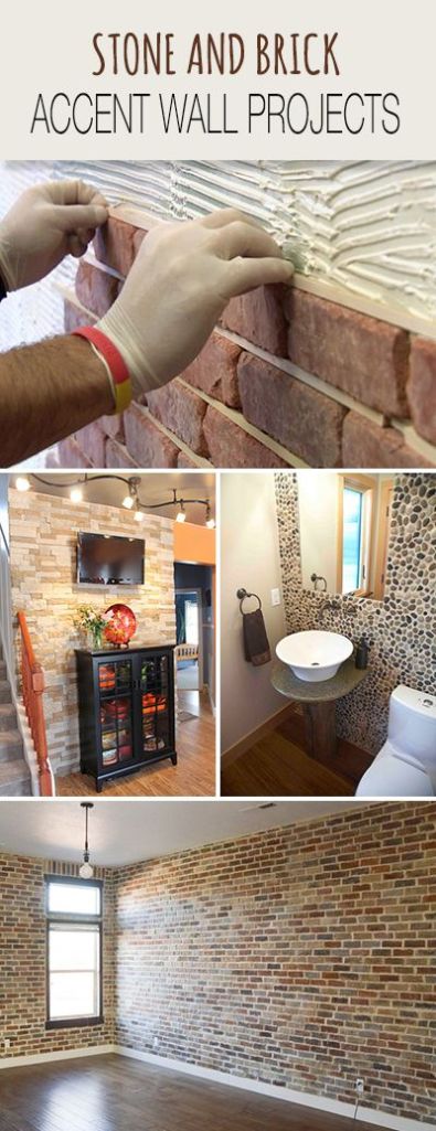 I'm really into the look of these brick tiles and may cover the fire place wall in them. I love the feel of the room. http://www.decoratingyoursmallspace.com/stone-and-brick-accent-wall-projects/